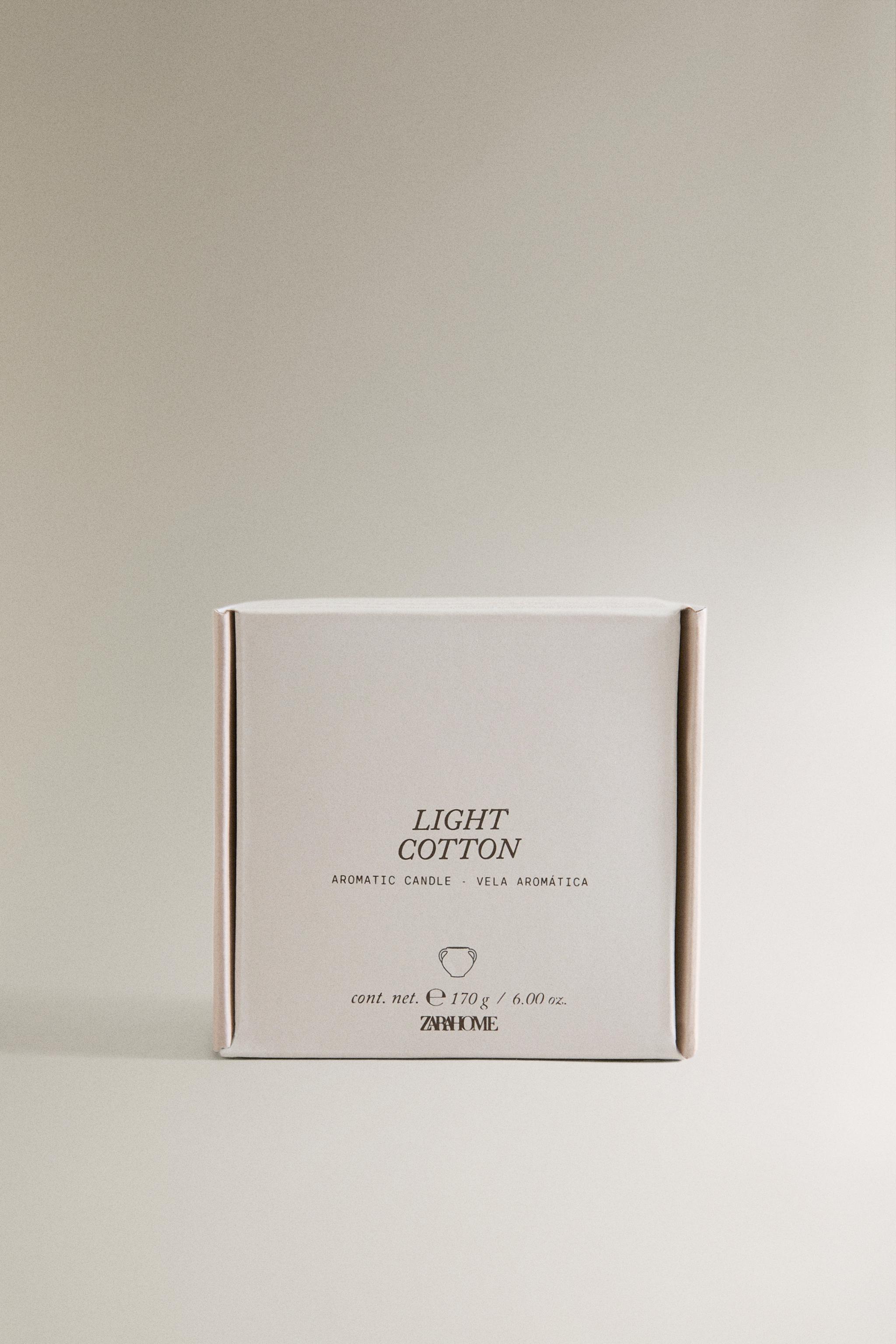 (170 G) LIGHT COTTON SCENTED CANDLE